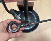 Load image into Gallery viewer, Hand-Forged Fireplace Set