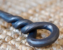 Load image into Gallery viewer, Hand-Forged Fireplace Set