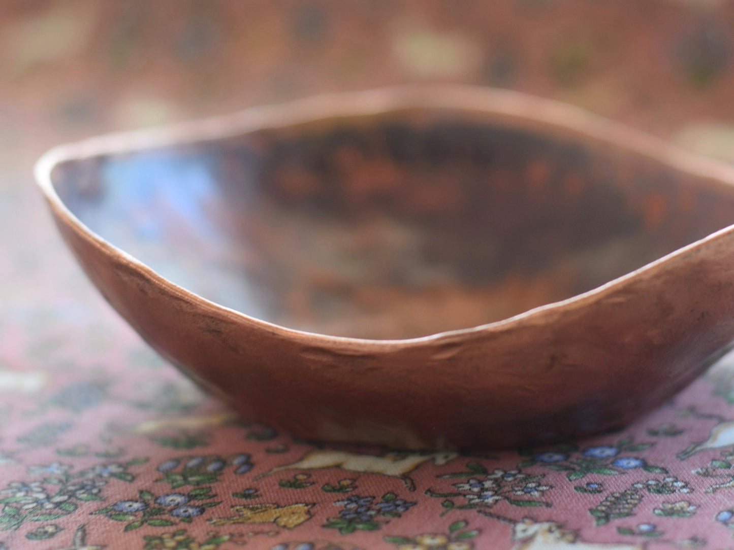 Wabi Sabi Copper Bowl, Personalized