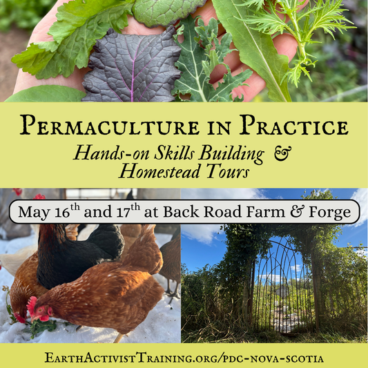 Permaculture in Practice: Hands-on Skill Building & Homestead Tours, May 16 & 17