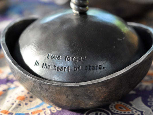 Wabi Sabi Lidded Bowl, Personalized