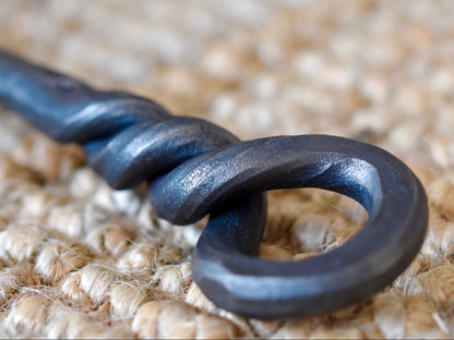 Hand-Forged Fireplace Set