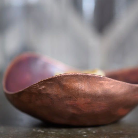 Wabi Sabi Copper Bowl