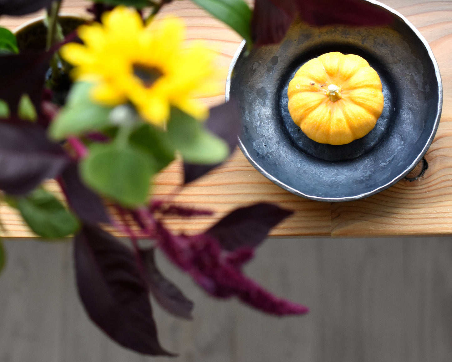 hand forged bowl iron anniversary gift by R&R Handmade