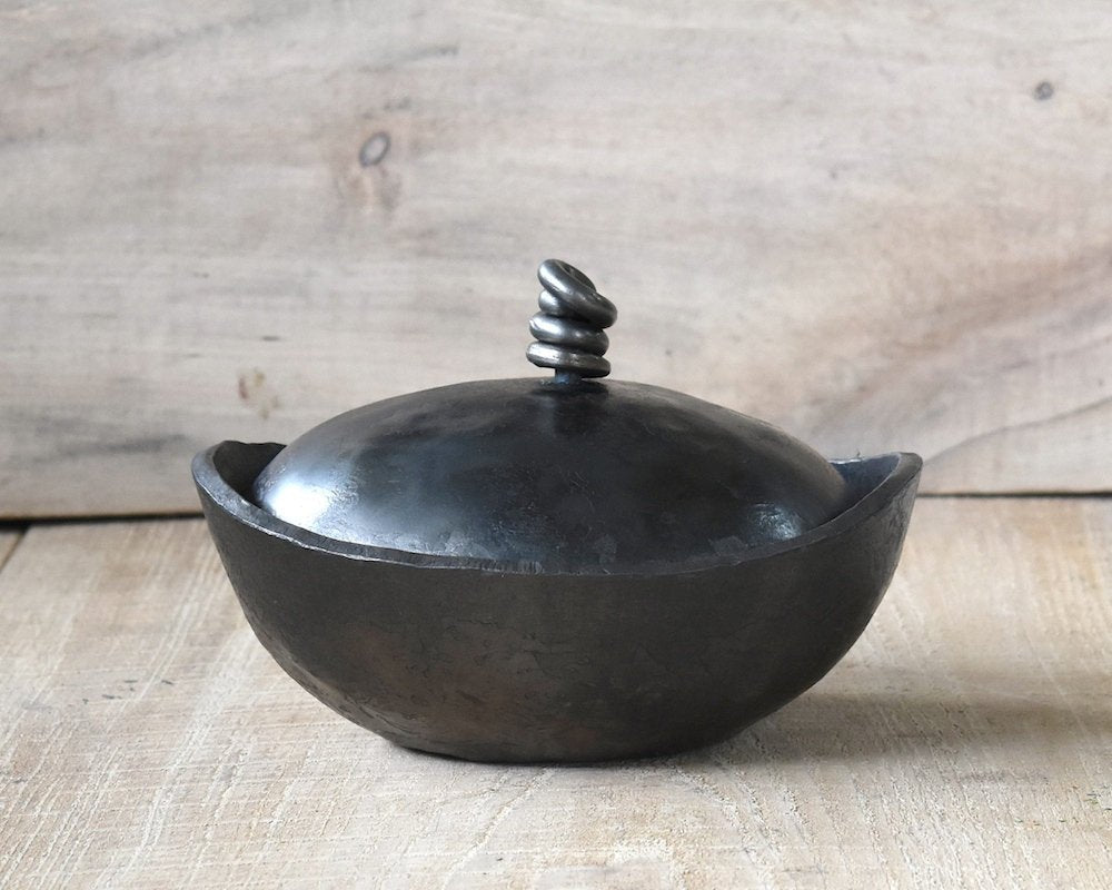 Wabi Sabi Lidded Bowl
